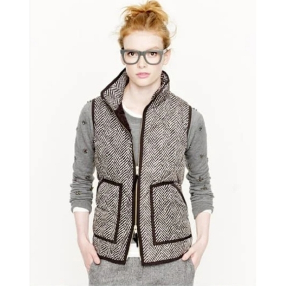 J. CREW Women's Excursion Down Filled Quilted Puffer Vest - Picture 2 of 11